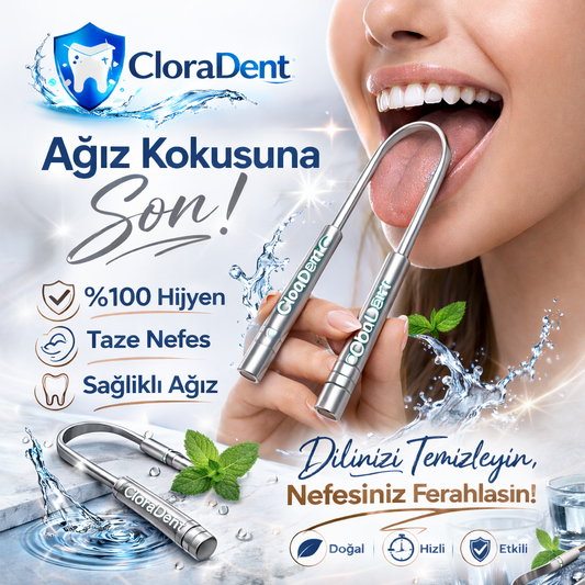 CloraDent™ Gümüş Dil Temizleyici